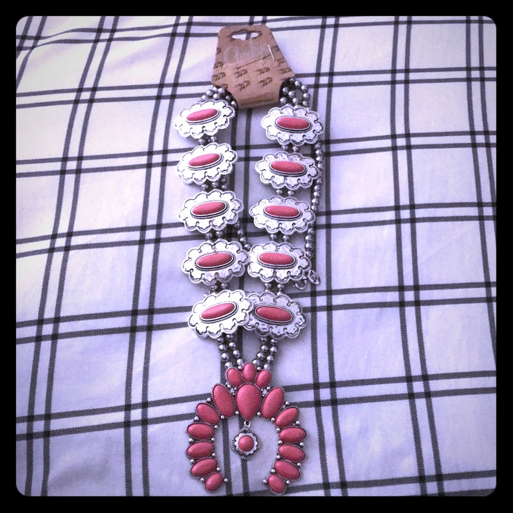 Cheeky’s Patsy Squash Blossom Necklace